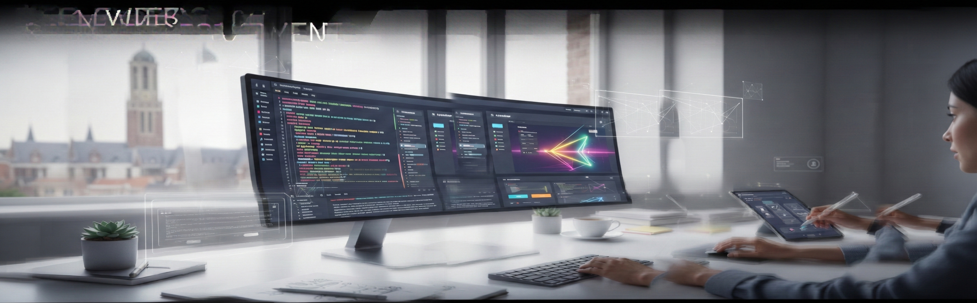 Modern webdesign workspace in Utrecht